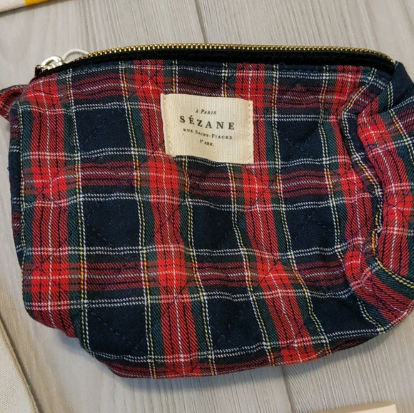 Sezane Paris Tote Pouch Coin Purse Bundle of 4 Items NEW - Picture 4 of 7